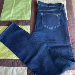 Kate Spade jeans with gold spade logo👖